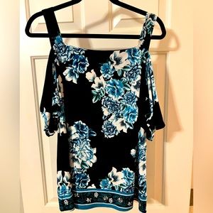 INC Cold Shoulder Top